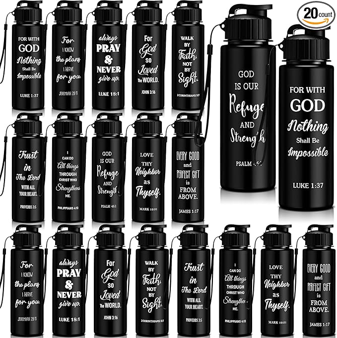 Black Faith Tumblers