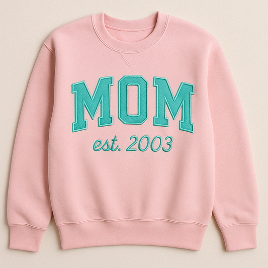 MOM established Embroidered Sweatshirt