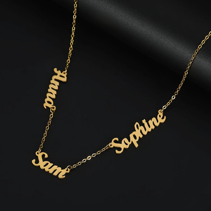 Custom Personalized Gold Name Necklace Gifts