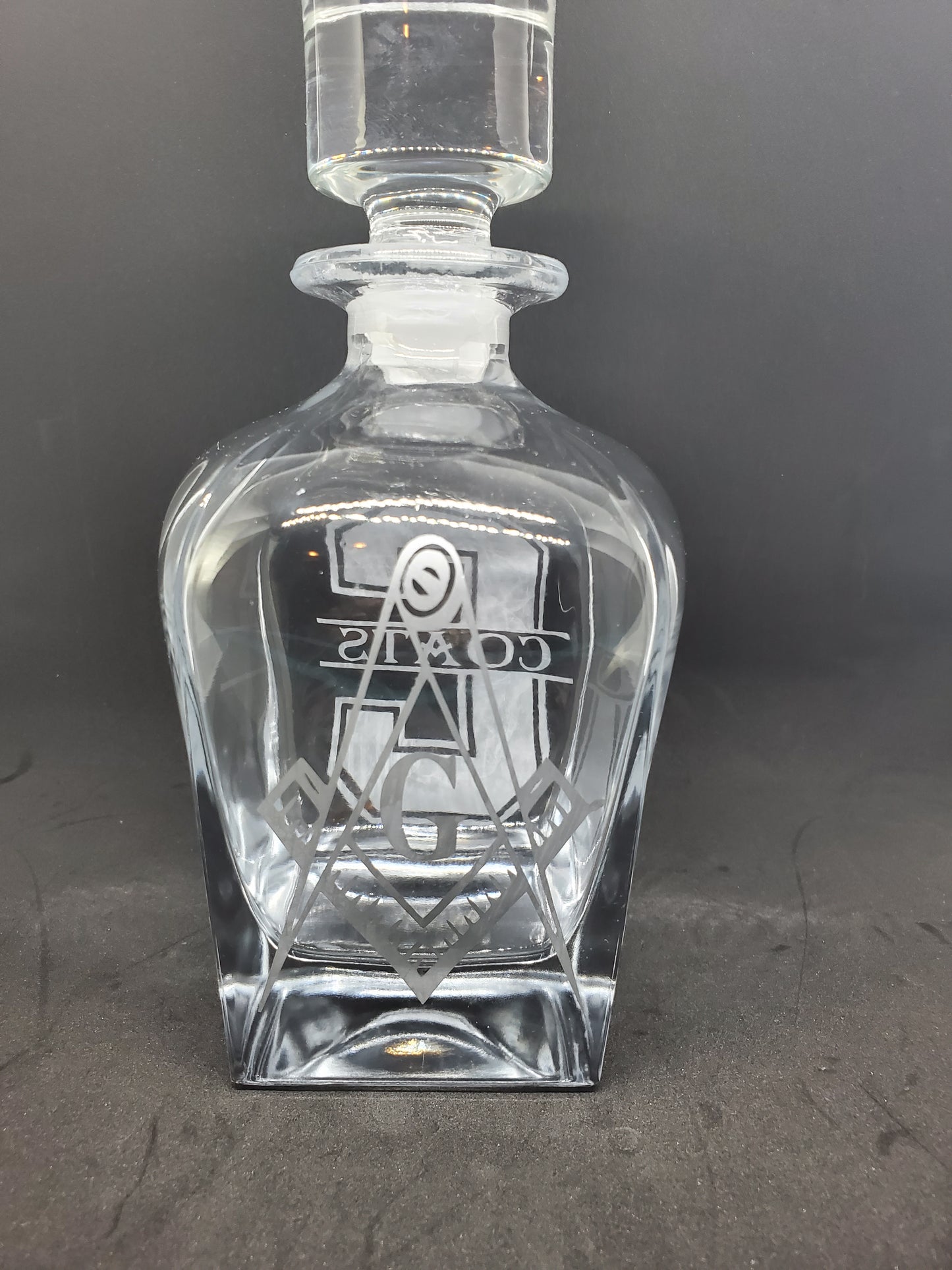 Personalized Whiskey Decanter