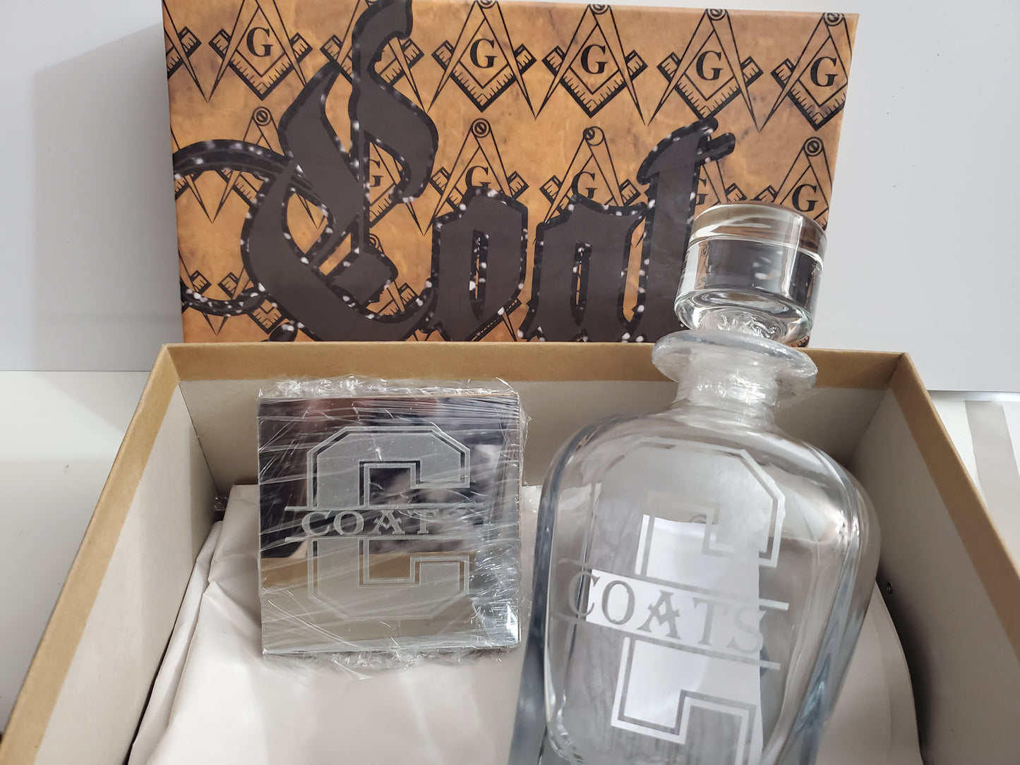 Personalized Whiskey Decanter