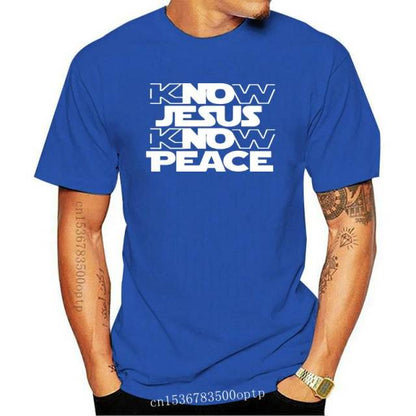 No Jesus No Peace Know Crew Neck Comfortable T shirt