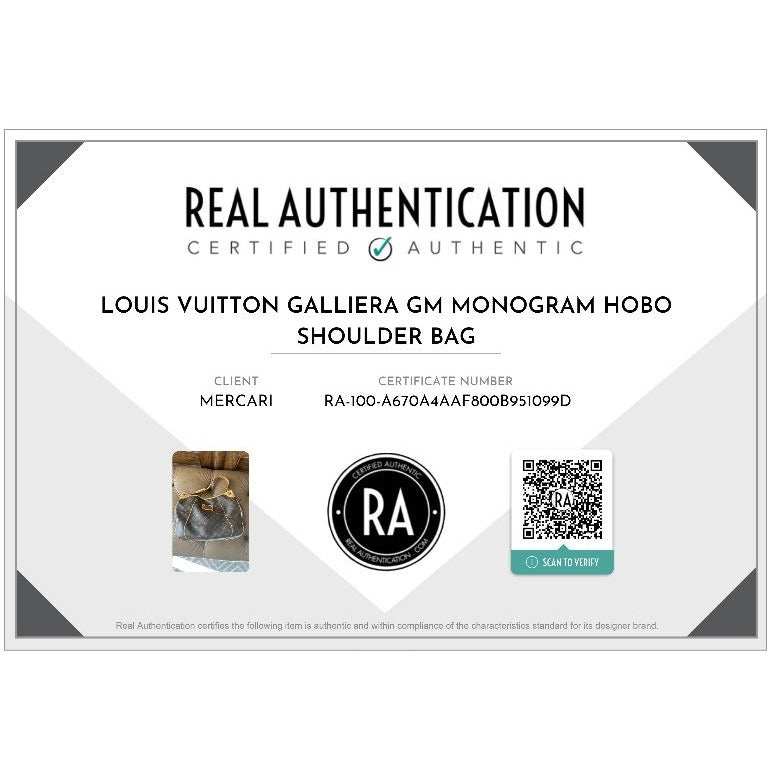 LOUIS VUITTON Galliera GM Monogram Shoulder Bag