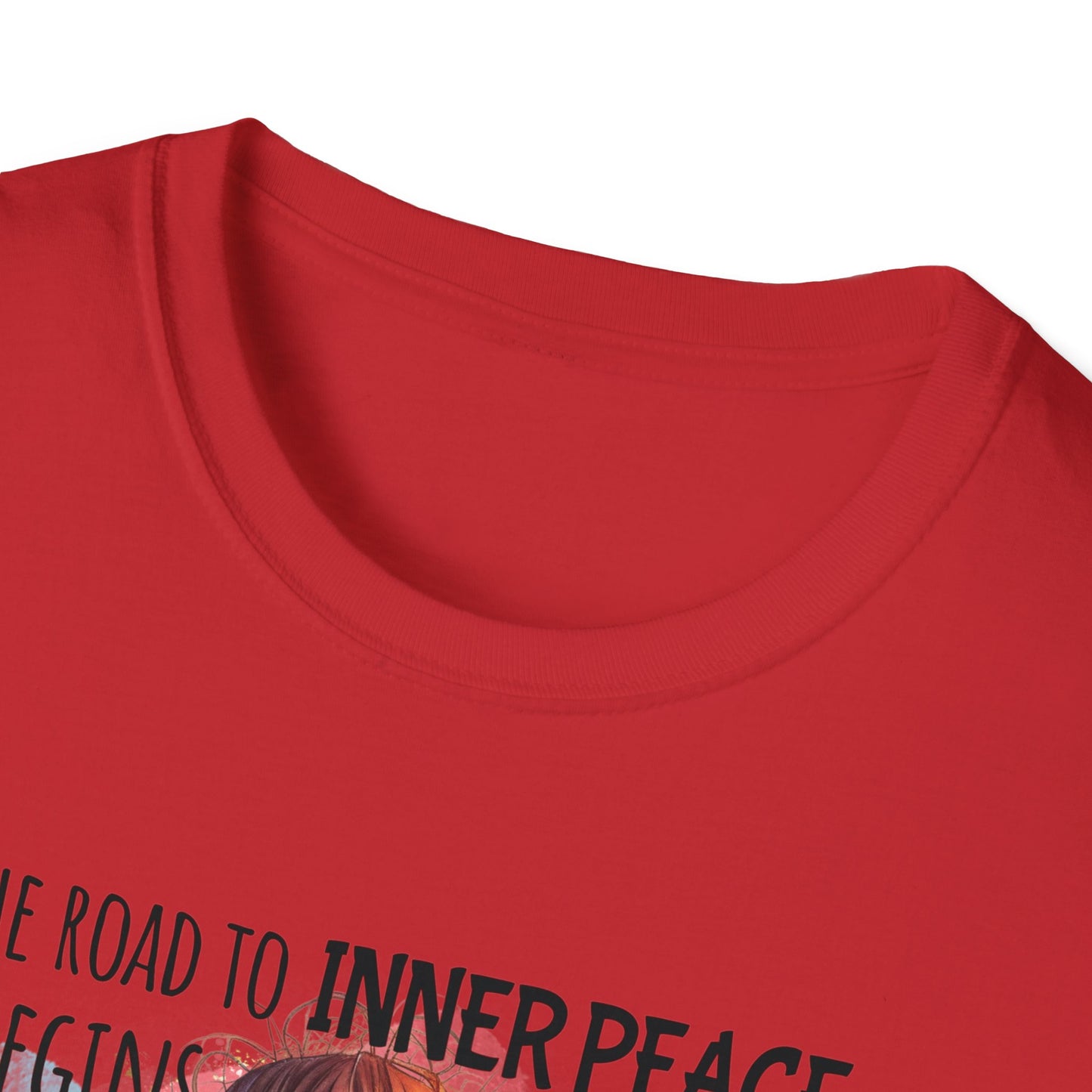 Sarcasm Graphic Tee - The Road to Inner Peace Begins With F*ck This