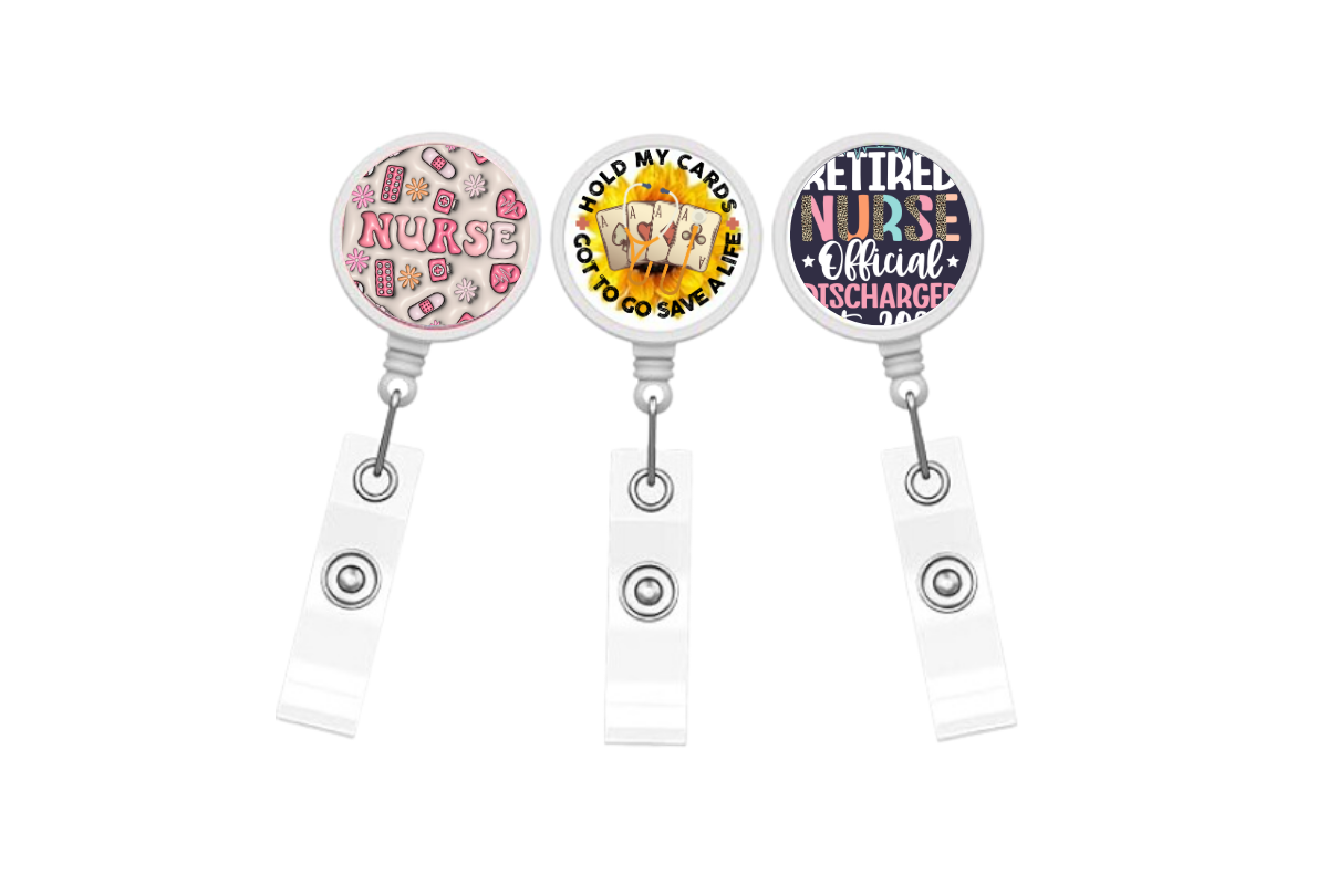 Badge Reel, Tag Holder, ID Clip