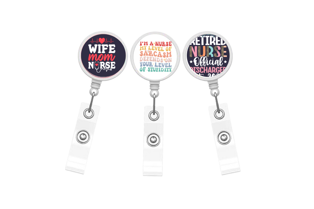 Badge Reel, Tag Holder, ID Clip