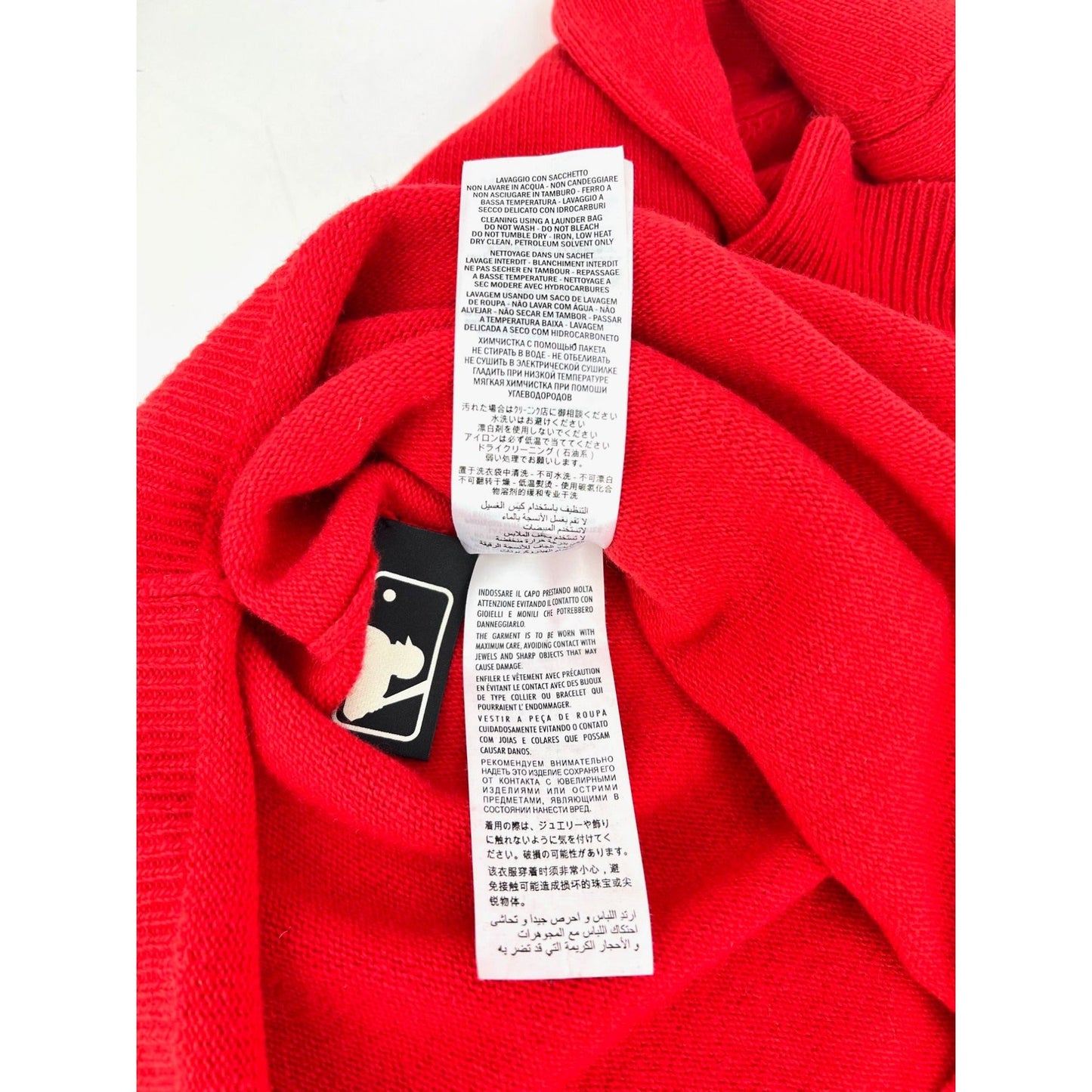 Gucci Womens NY Yankees Wool Red Sweater Pullover