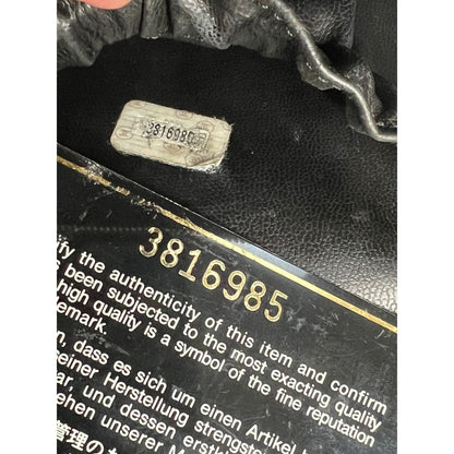 Chanel Vanity Cosmetic Case Black Caviar Leather Bag