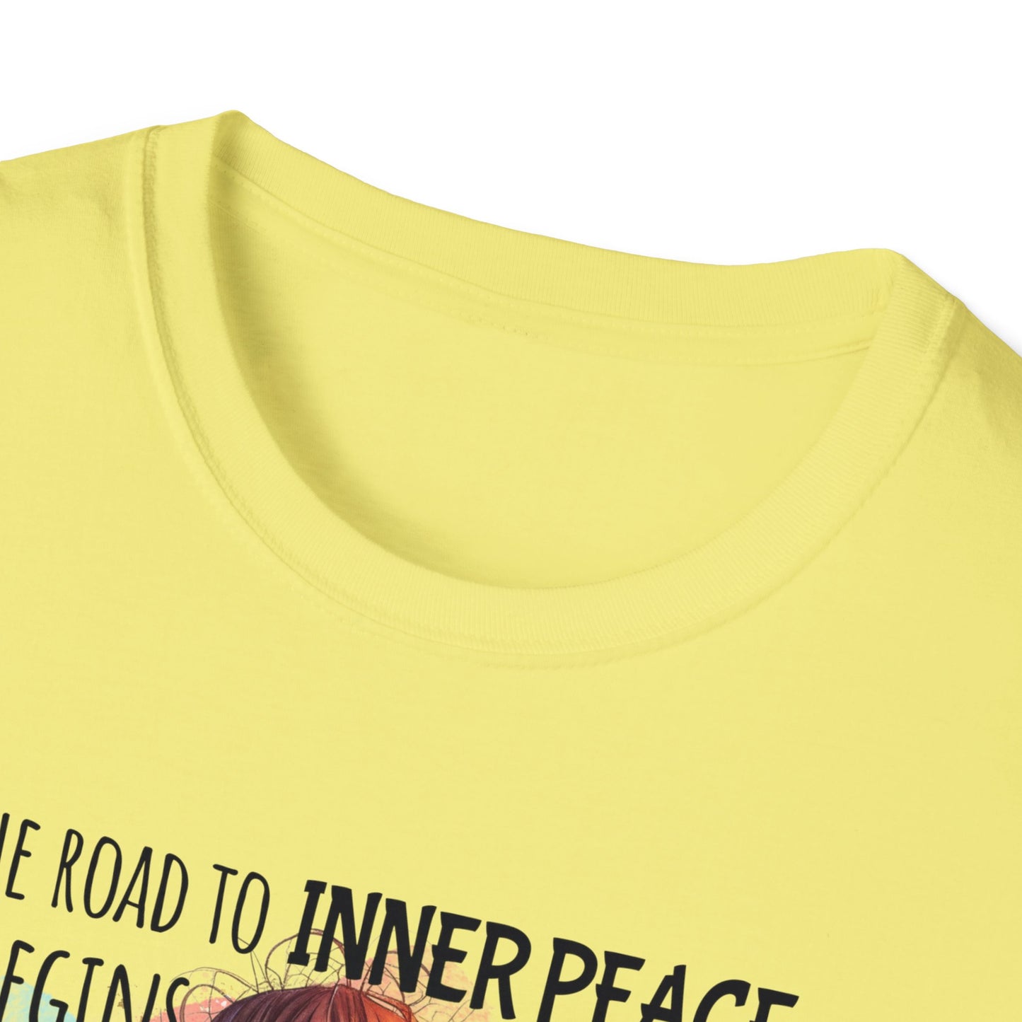 Sarcasm Graphic Tee - The Road to Inner Peace Begins With F*ck This