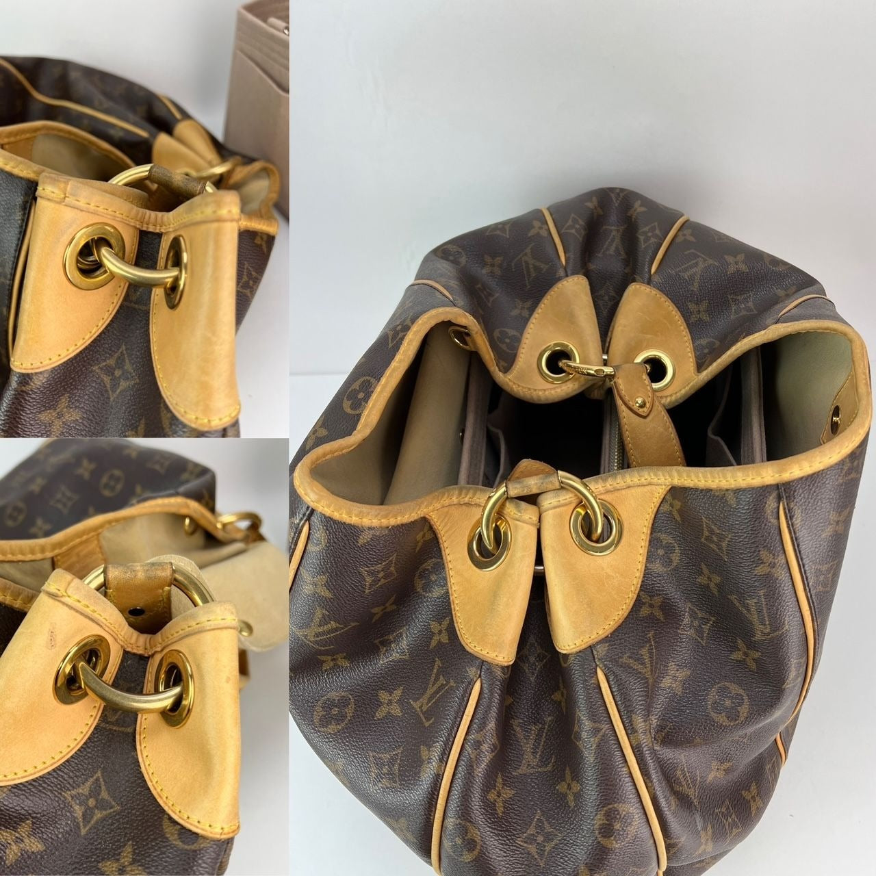 LOUIS VUITTON Galliera GM Monogram Shoulder Bag