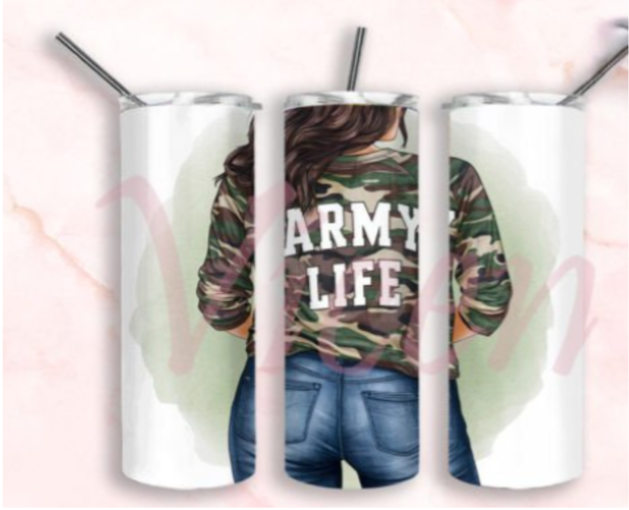 Heroes Military 20 oz Tumblers