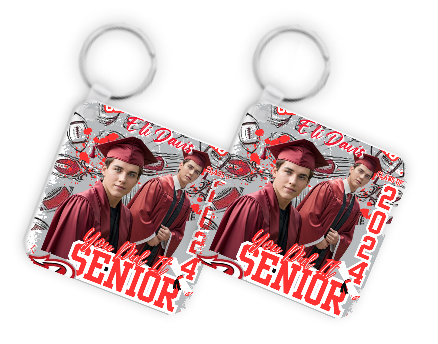 Personalized graduation Keychains