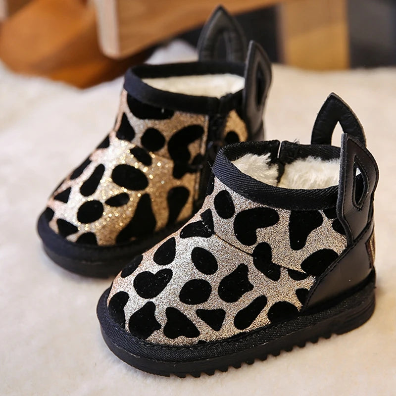 Winter Princess Rhinestone toddler Boots