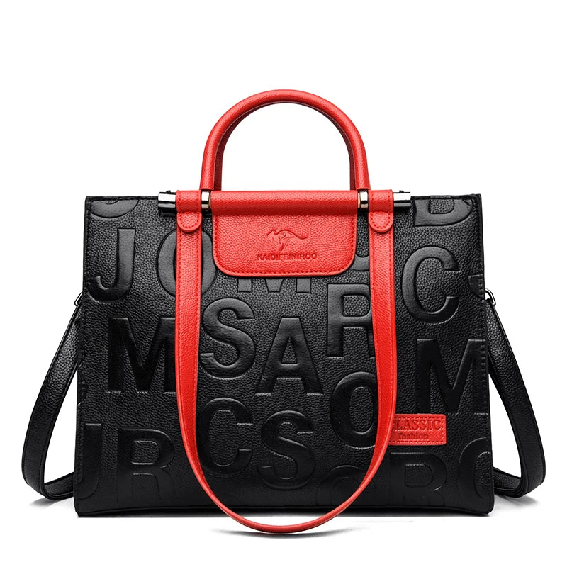 Pandora J Embossed Boss Tote