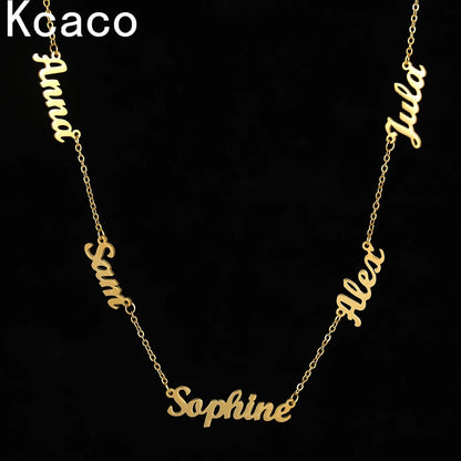 Custom Personalized Gold Name Necklace Gifts