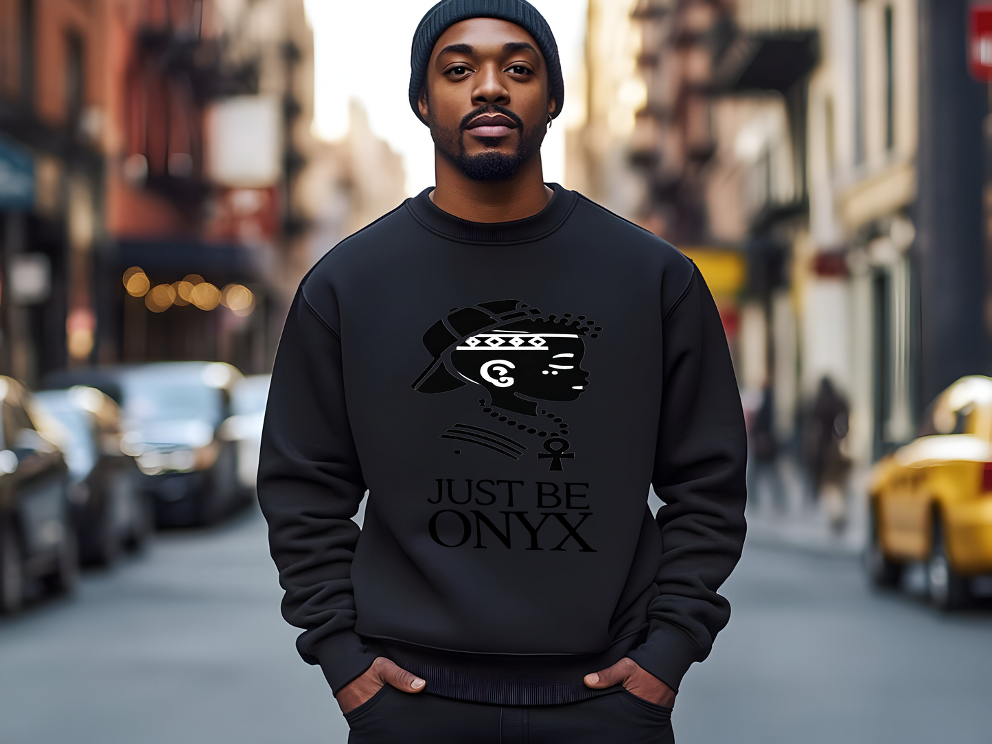 Just Be Onyx Sweatshirt