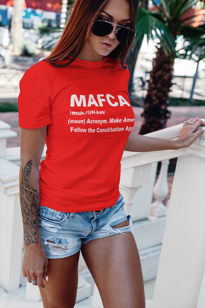 MAFCA Tee shirt - definition