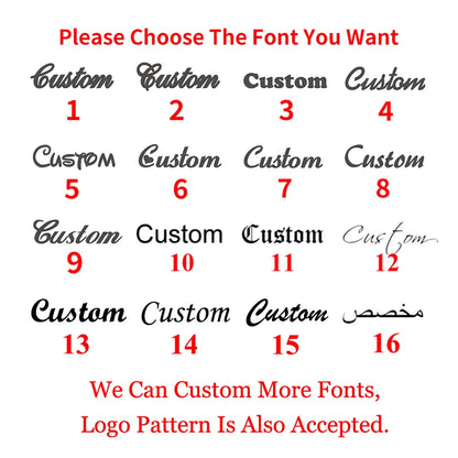 font choices