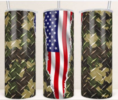 Heroes Military 20 oz Tumblers