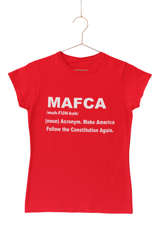 MAFCA Tee shirt - definition