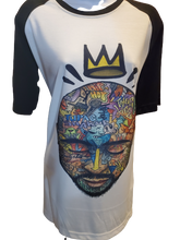 Load image into Gallery viewer, 2pac graffiti collage shirt