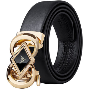 Gold Buckle William Polo Belt