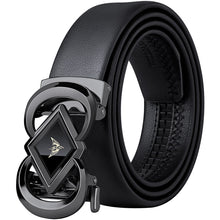 Load image into Gallery viewer, Gun Metal Buckle William Polo Belt