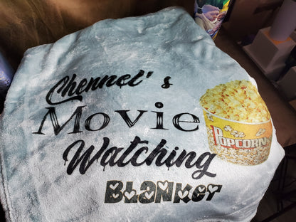 Personalized Movie Watching Blanket