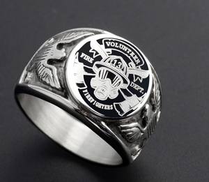 USA Military Stainless Steel Ring US MARINE CORPS, US ARMY, Air Force, Navy, Essential workers