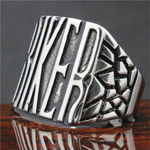 Load image into Gallery viewer, Stainless Steel BIKER  Motorcycle  Ring