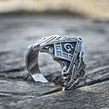 Load image into Gallery viewer, Freemason Knight Stainless Ring