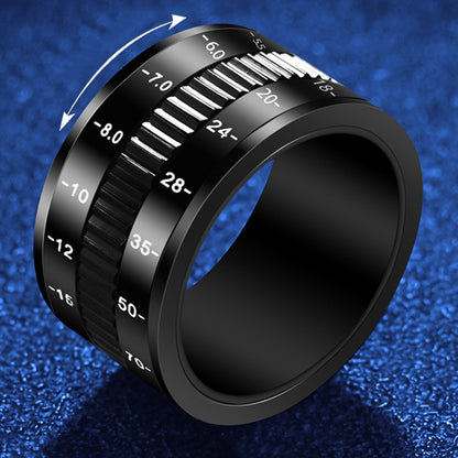 Photographer Black Camera Lens Rings  Separate Rotatable Decompression