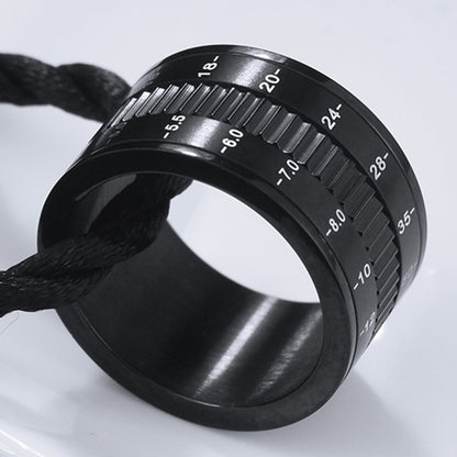 Photographer Black Camera Lens Rings  Separate Rotatable Decompression