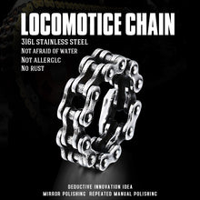Load image into Gallery viewer, Stainless Steel Motorcycle Locomotive Chain