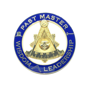 3" Masonic Square and Compass Car Emblems
