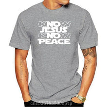 Load image into Gallery viewer, No Jesus No Peace Know Crew Neck Comfortable T shirt