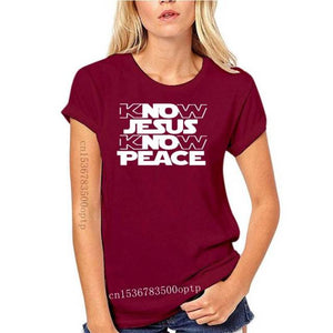 No Jesus No Peace Know Crew Neck Comfortable T shirt