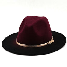 Load image into Gallery viewer, Velvet Ombre fedora