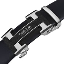 Load image into Gallery viewer, Men&#39;s leather automatic buckle cowhide trouser belt High End